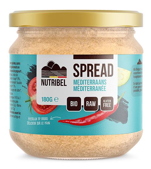 Mediterraans spread glutenvrij bio