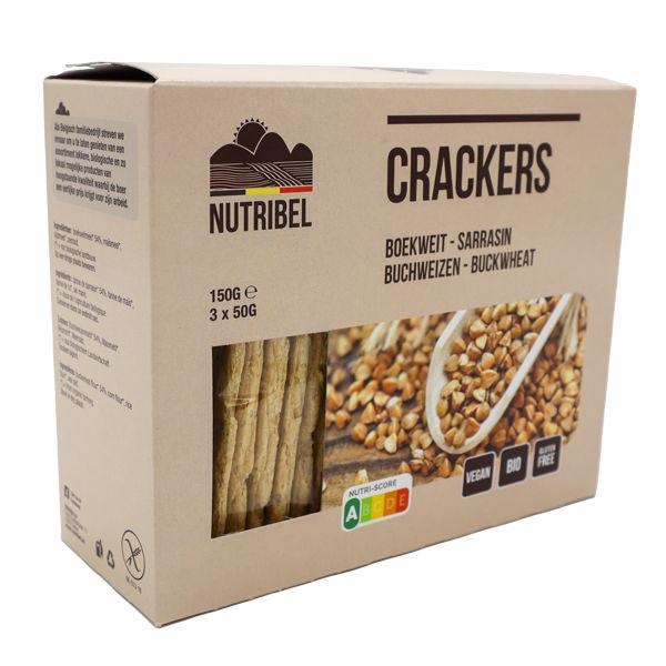 Crackers boekweit bio