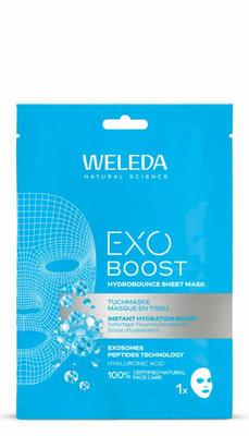 Weleda Exo boost hydrobounce sheet mask bio