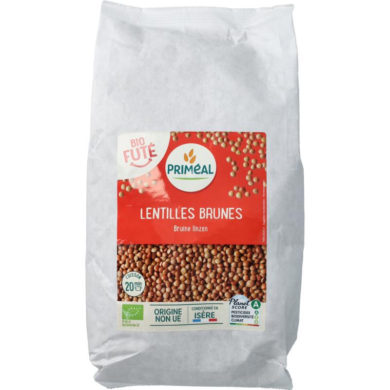 Gele linzen bio