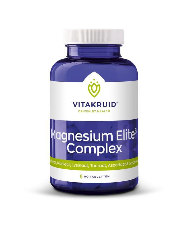 Vitakruid Magnesium elite6 complex oa lysinaat & pidolaat