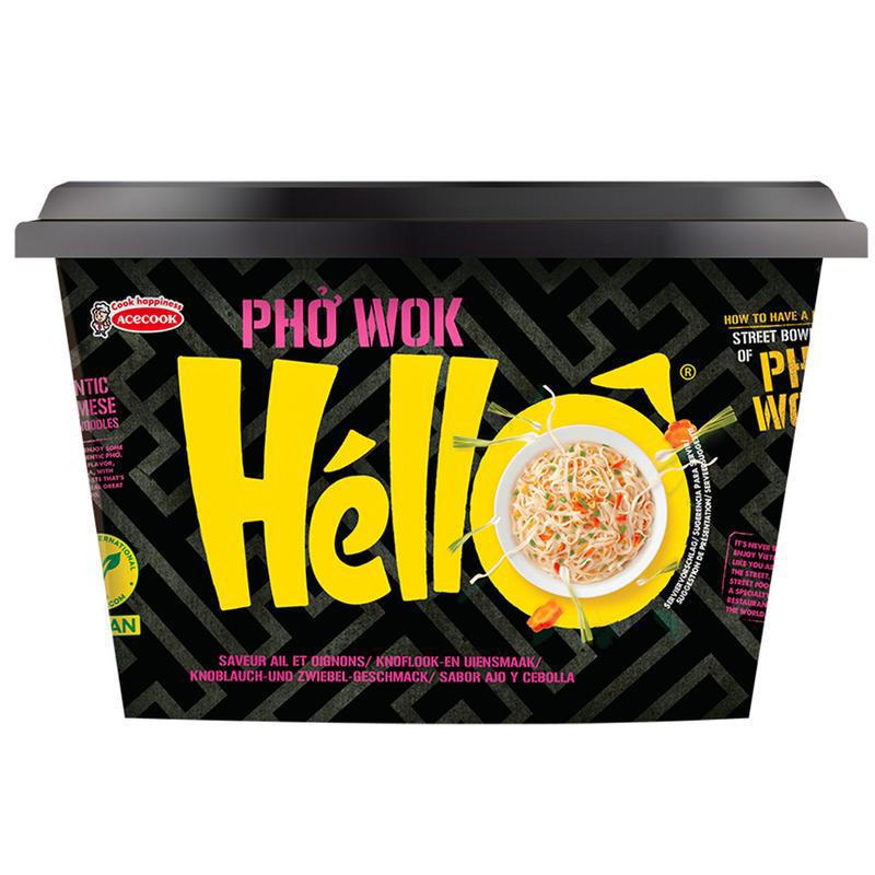 Instant pho wok knoflook en ui glutenvrij