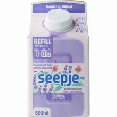 Seepje Handzeep lavendel tonka refill