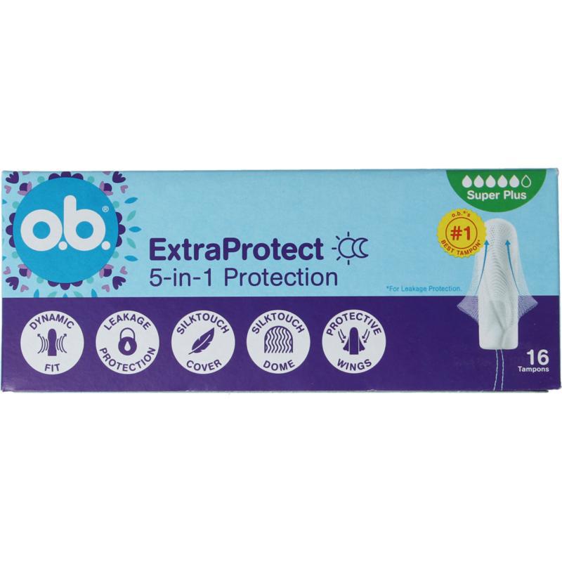 Tampons extra protect super plus