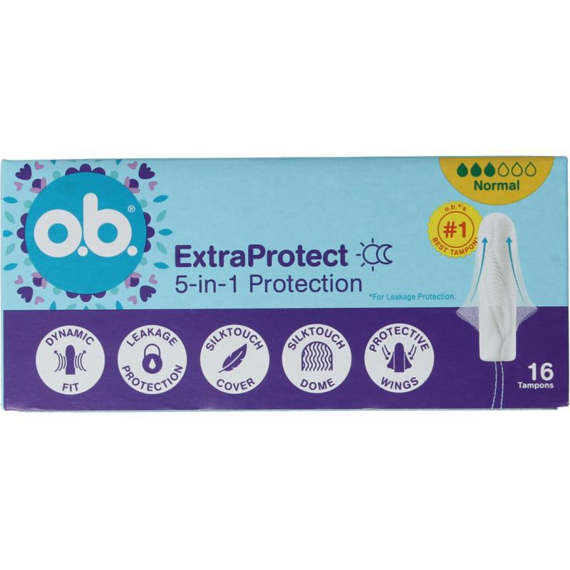 Tampons extra protect normal