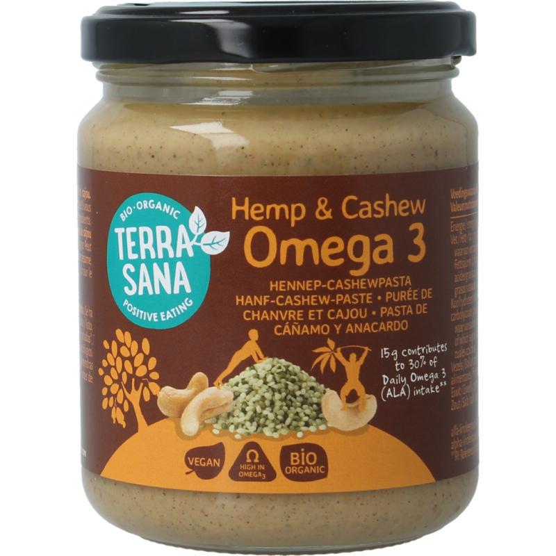 Omega 3 hennep cashewpasta