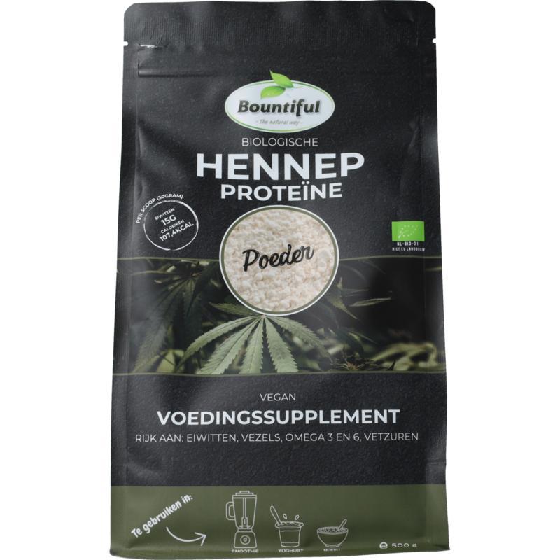 Hennep proteine poeder bio dementer