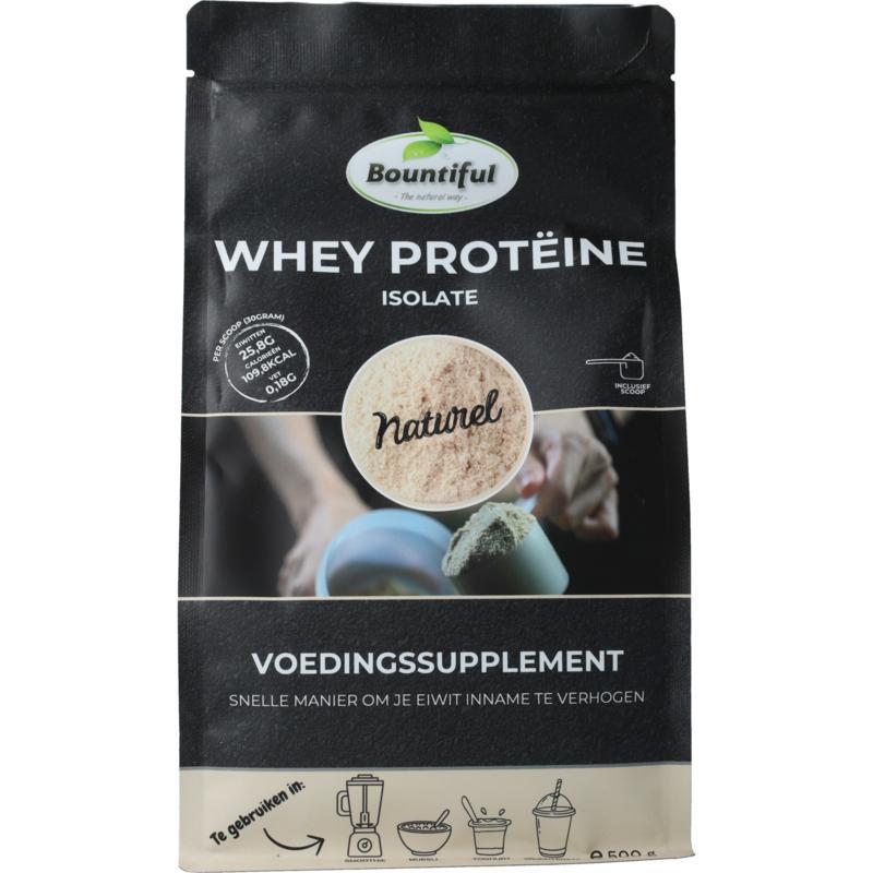 Whey isolaat proteine poeder