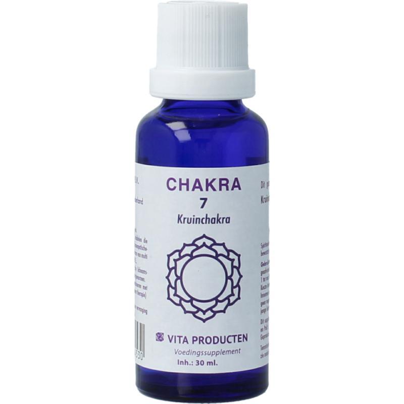 Chakra 7 kruinchakra (paars)