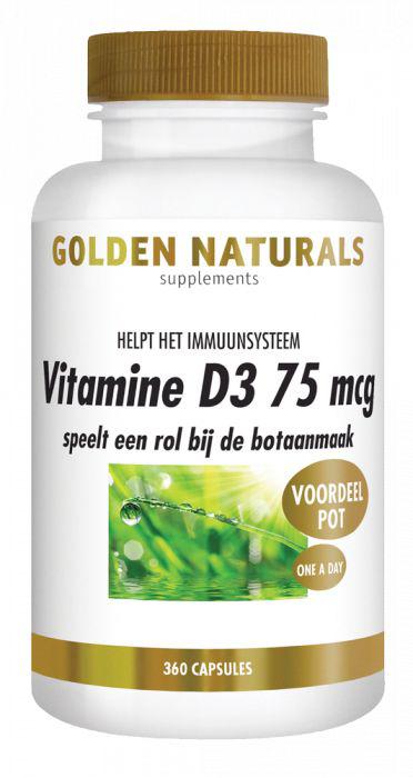 Vitamine D3 75mcg