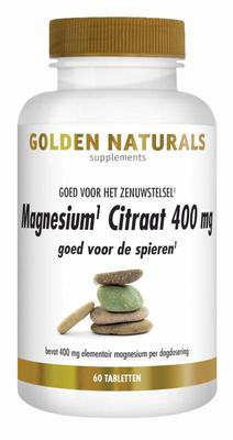 Golden Naturals Magnesium citraat 400mg