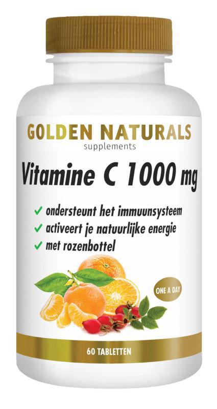 Vitamine C 1000mg met rozenbottel