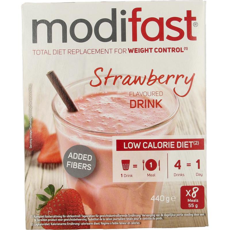Intensive milkshake strawberry