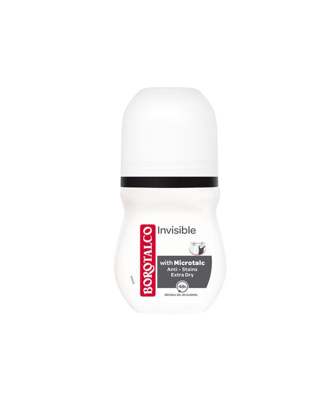 Deodorant roller invisible