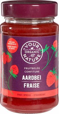 Your Organic Nature Fruit beleg aardbei bio