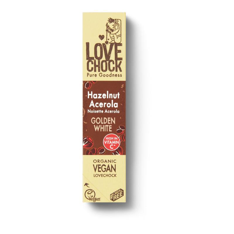 Golden white hazelnut acerola bio
