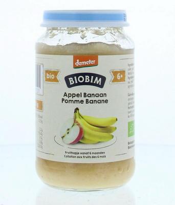 Biobim Appel banaan 6+ maanden demeter bio
