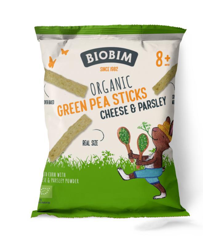 Green pea sticks bio