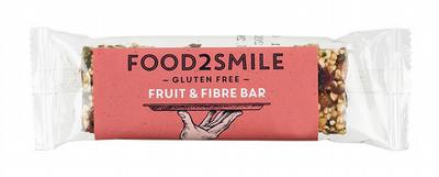 Food2Smile Fruit fibre bar glutenvrij lactosevrij