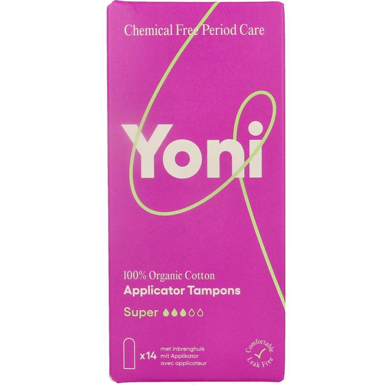 Tampons super met applicator