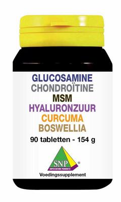 SNP Glucosamine chondro MSM hyaluron curcum boswellia