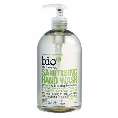 BIO-D Handzeep vloeibaar limoen & aloe vera