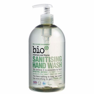 BIO-D Handzeep vloeibaar rozemarijn & tijm