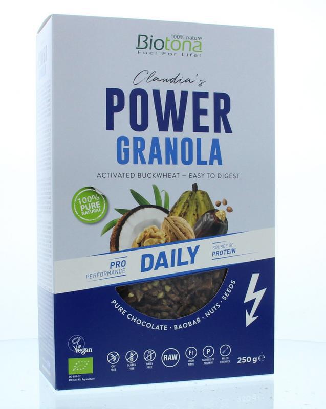 Power granola daily bio