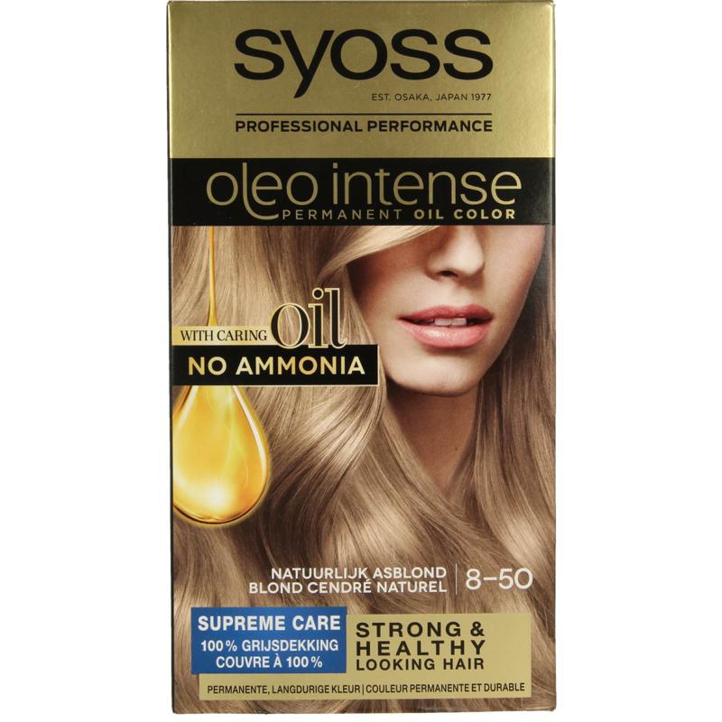 Color Oleo Intense 8-50 natuurlijk asblond haarver