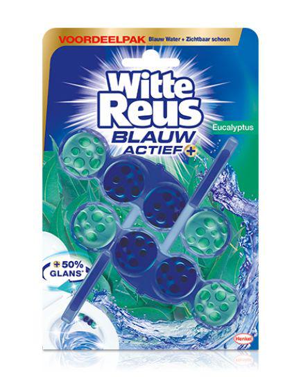 Toiletblok blauw actief eucalyptus