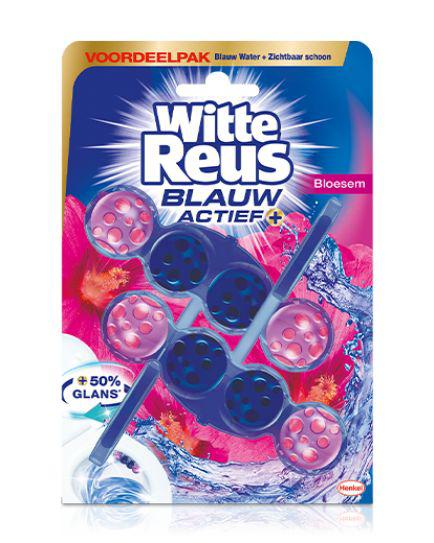Toiletblok blauw actief bloesem