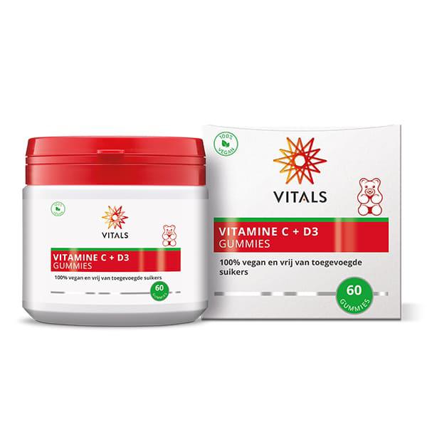 Vitals Vitamine C + D3 gummies