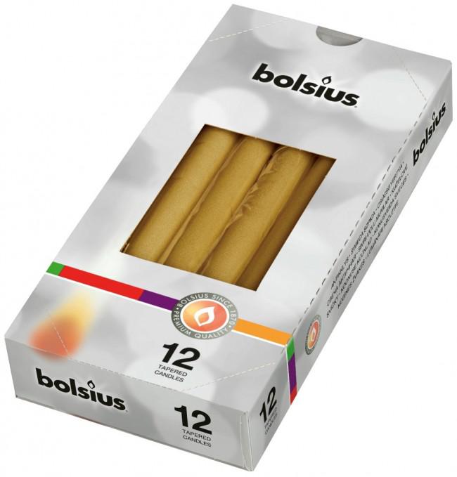Gotische kaars 245/24 met goud