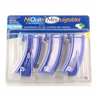Niquitin Zuigtablet mini mint 4mg