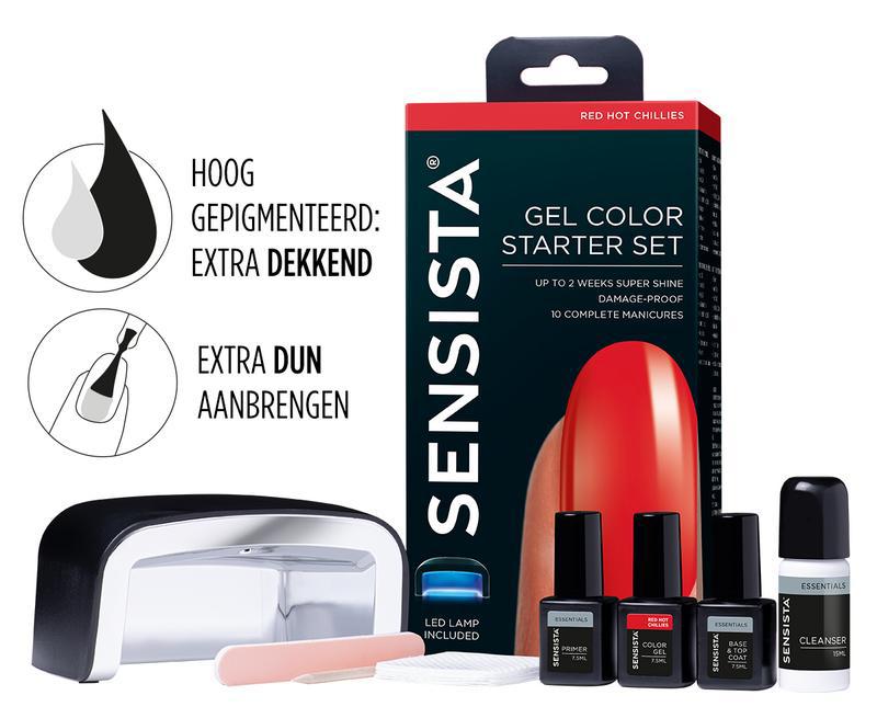 Gel starter set red hot