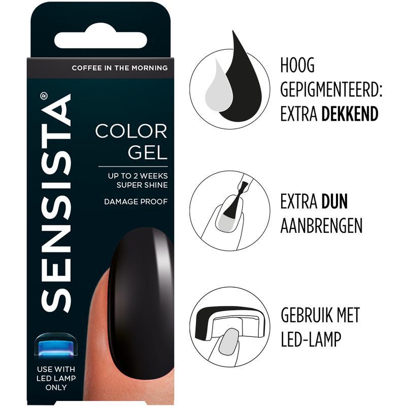 Color gel coffee