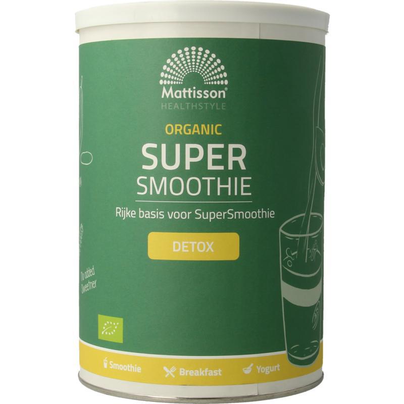 Organic supersmoothie detox bio