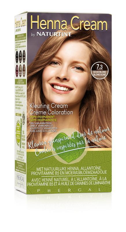 Henna cream 7.3 goud blond