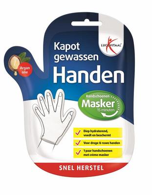 Lucovitaal Kapot gewassen handenmasker