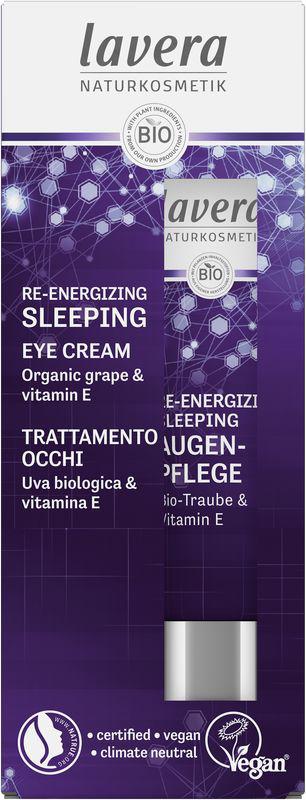 Re-energizing sleeping eye cream/oogcreme EN-IT