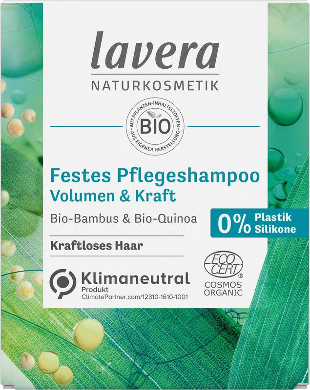 Shampoo bar volume & strength bio FR-NL