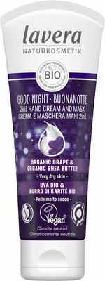 Lavera Good night 2-in-1 handcreme & masker bio
