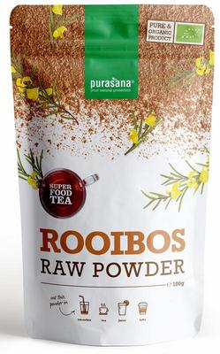 Purasana Rooibos thee poeder vegan bio