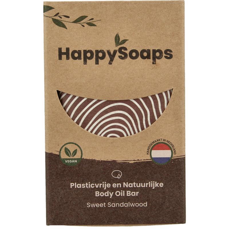 Body oil bar sweet sandelwood