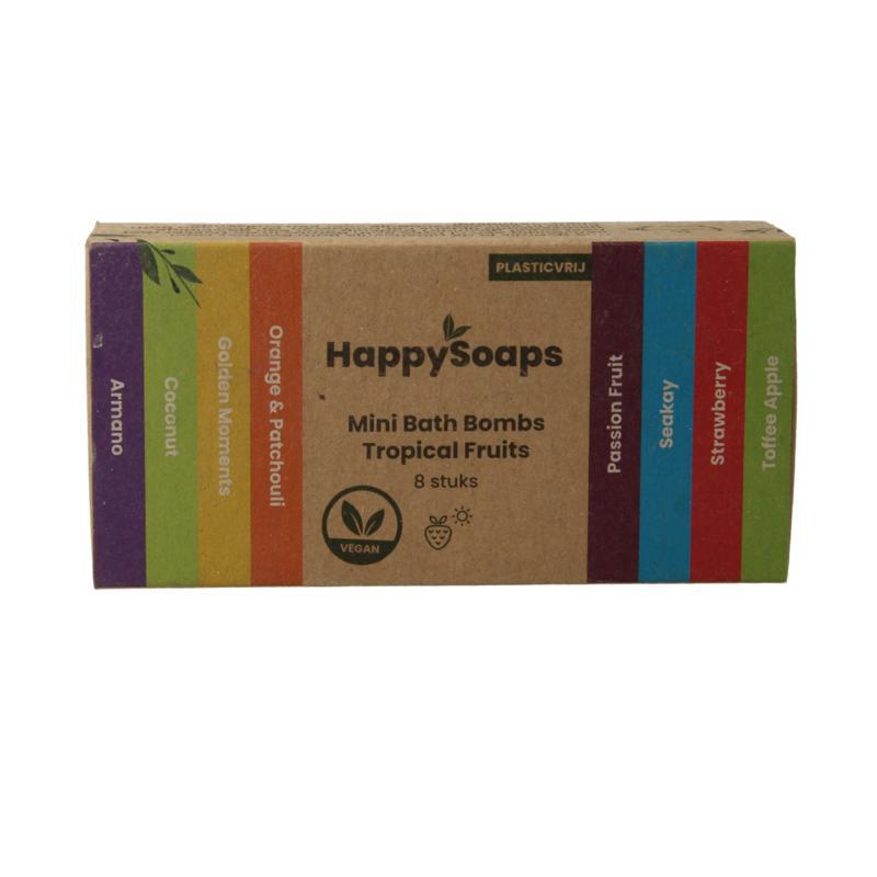 Bath bombs tropical fruits