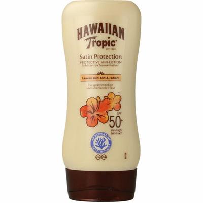 Hawaiian Tropic Satin ultra radiance sun lotion SPF50+