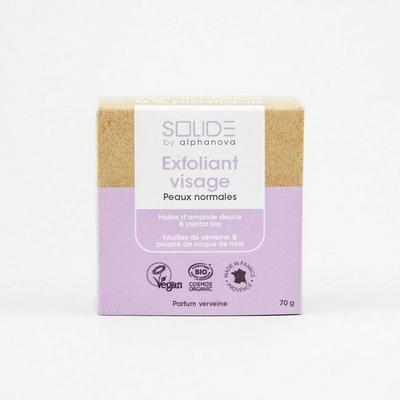 Alphanova Solide Exfoliating bar bio almond jojoba scrub