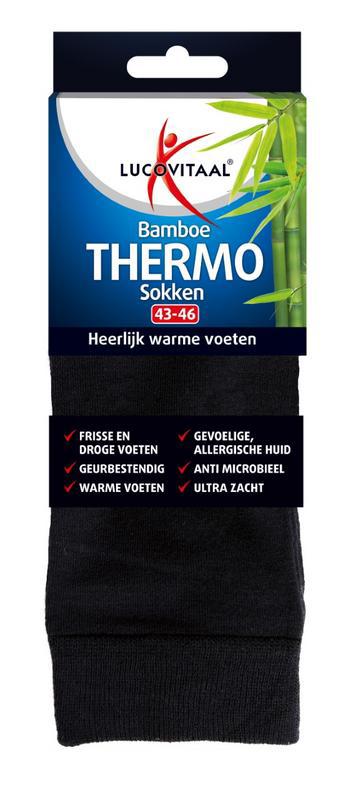 Bamboe thermosok maat 43-46