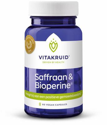 Vitakruid Vitakruid Saffraan 28 mg (Affron) & Bioperine