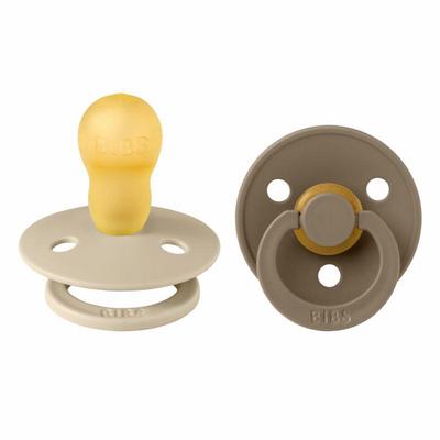 Bibs Fopspeen maat 3 vanilla/dark oak 2 pack